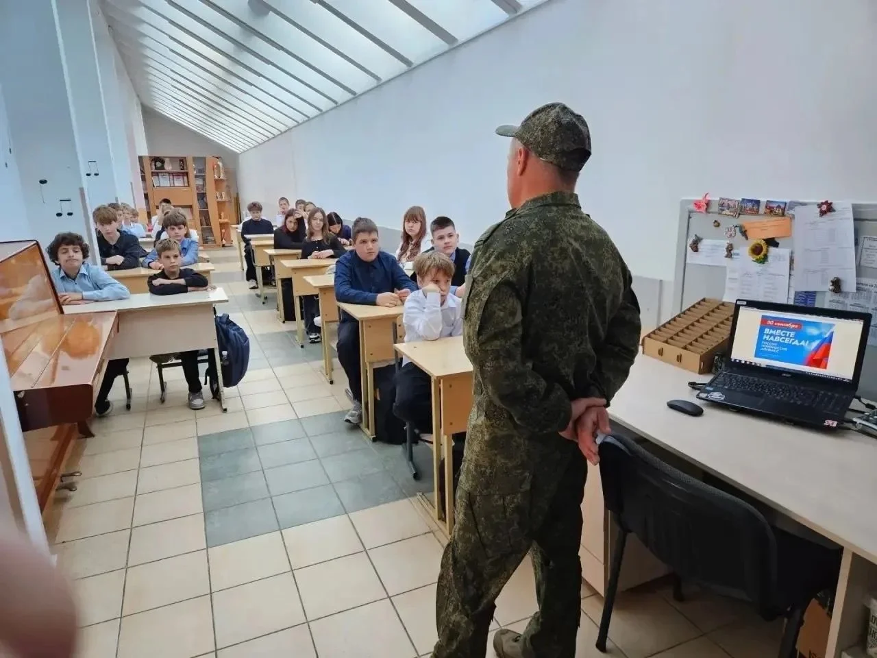 В Гусевском городском округе прошли мероприятия ко Дню воссоединения Донбасса и Новороссии с Россией