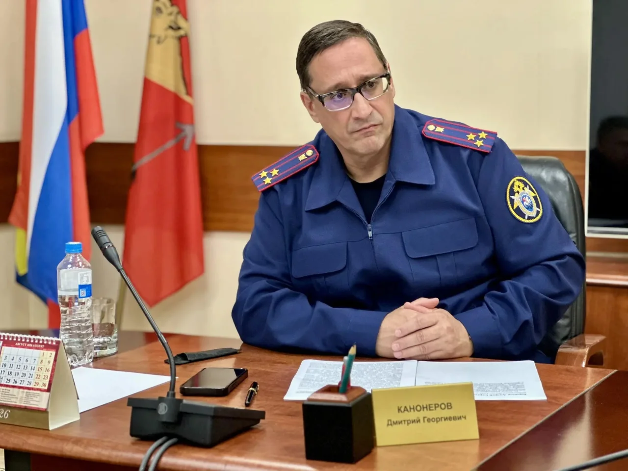 Глава регионального СКР встретился с гражданами в Гусеве