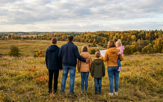 Многодетные жители Гусевского округа могут подать заявления на бесплатное получение земли