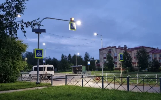 За два года сделают освещение в 52 посёлках Калининградской области