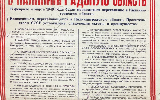 Трудные будни и большие надежды: как жили колхозники Калининградской области в первые послевоенные годы